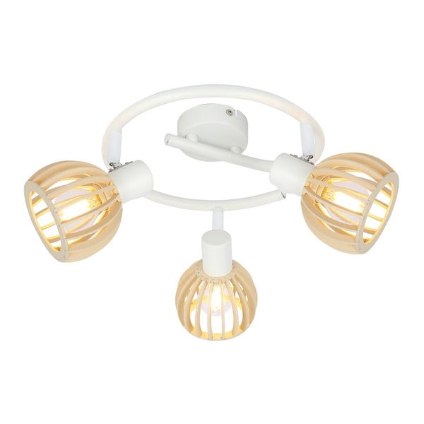 Lampada da soffitto in colore bianco-naturale ø 10 cm Atarri - Candellux Lighting