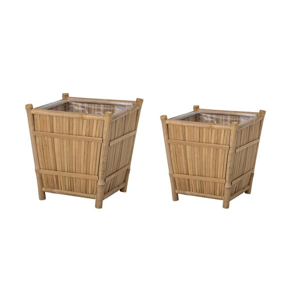 Set di coprivaso in bambù 2 pz Sole – Bloomingville-image-3