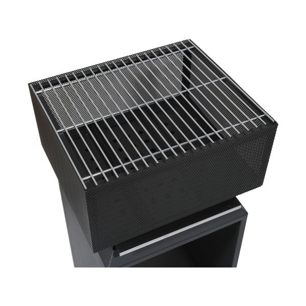 Camino in acciaio inox Cube - Cattara-image-3