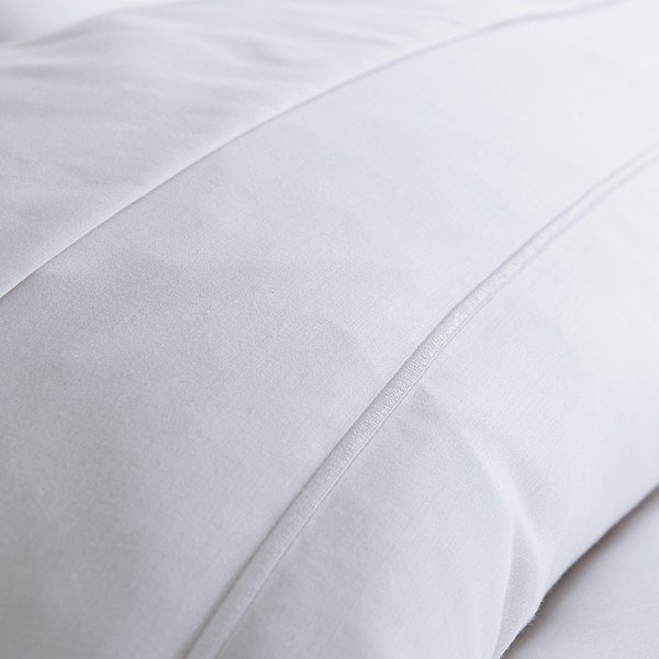 Biancheria da letto in cotone sateen bianco, 220 x 230 cm Luxury - Bianca-image-2