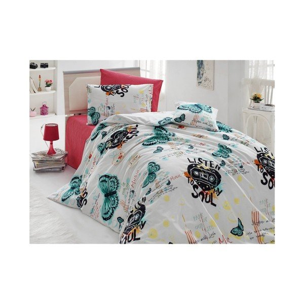 Biancheria da letto in cotone Music, 160 x 220 cm - Mijolnir