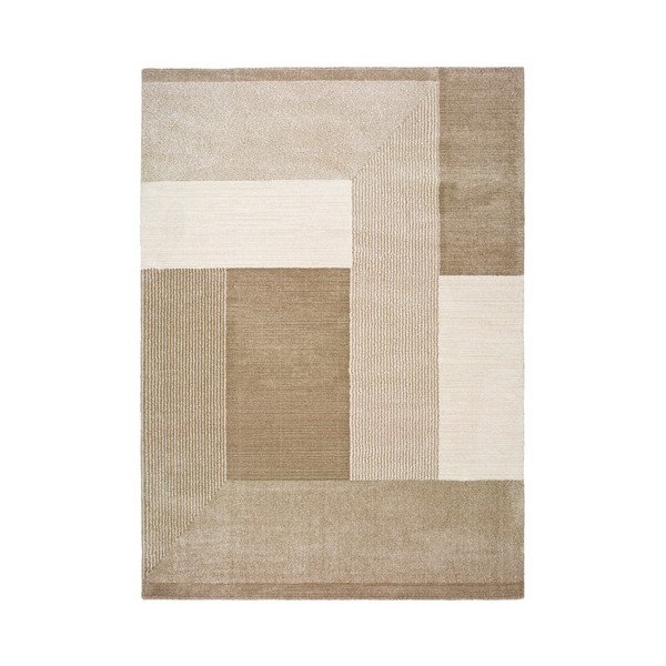 Tappeto beige Tanum Blocks, 160 x 230 cm - Universal