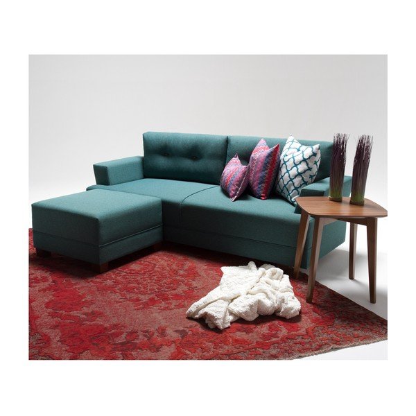 Divano turchese angolo sinistro Ingrid - Balcab Home-image-2