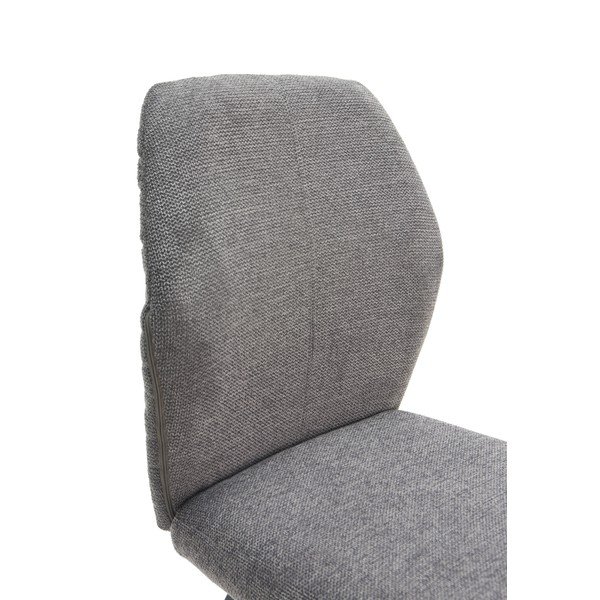 Sgabelli da bar grigio scuro in set da 4 65 cm Bei - Marckeric-image-3