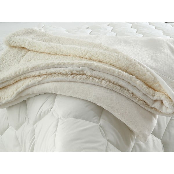 Coperta con agnello 150x200 cm - B.E.S.-image-1