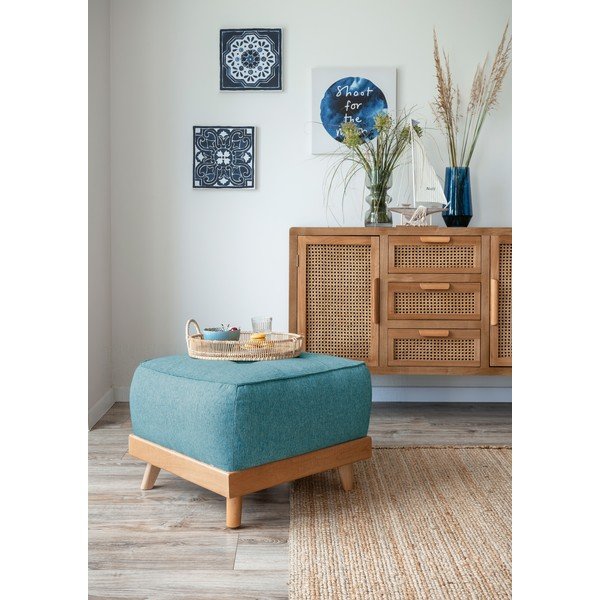 Poggiapiedi turchese Dazzling Daisy - Miuform-image-4