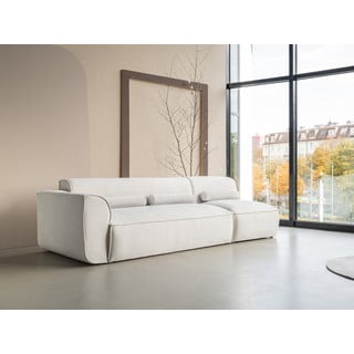 Chaise lounge componibile bianca (con penisola a sinistra) Flex Felix – Miuform