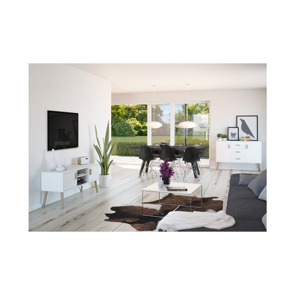 Credenza bianco crema Pavona - Steens-image-1