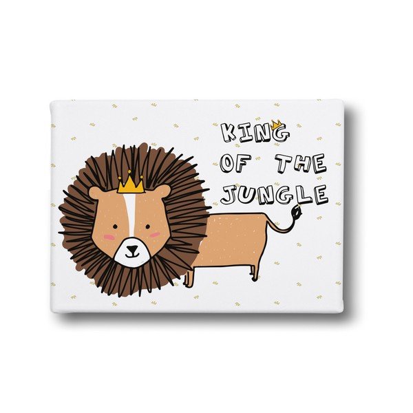Obraz Mr. Little Fox King of the Jungle