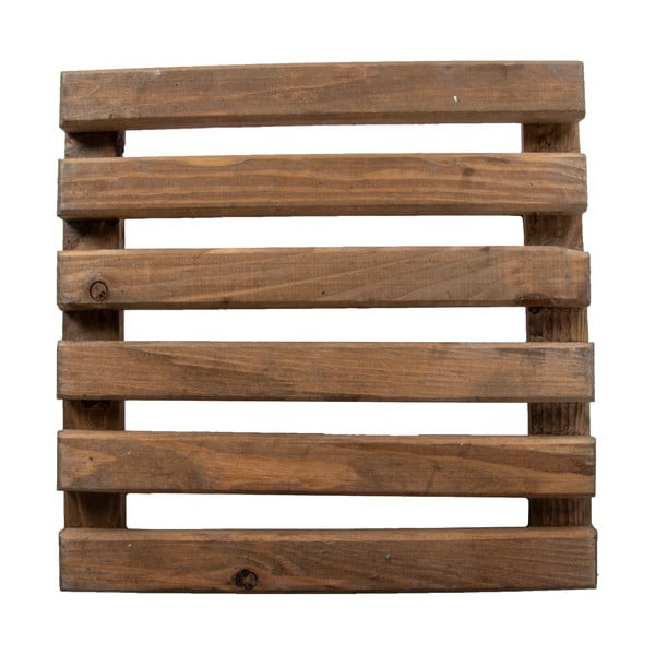 Tappeto mobile in legno marrone, 29 x 29 cm - Esschert Design-image-3