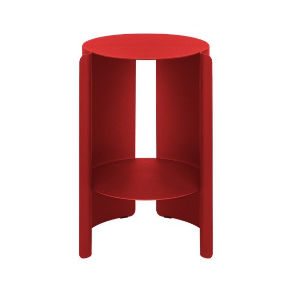 Tavolino rotondo in acciaio ø 32 cm Wa – noo.ma