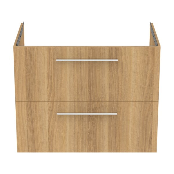 Mobile per lavabo in rovere naturale a sospensione 80x63 cm i.Life B - Ideal Standard