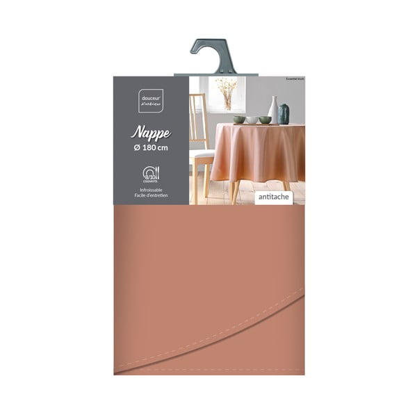Tovaglia ø 180 cm Essentiel – douceur d'intérieur-image-1