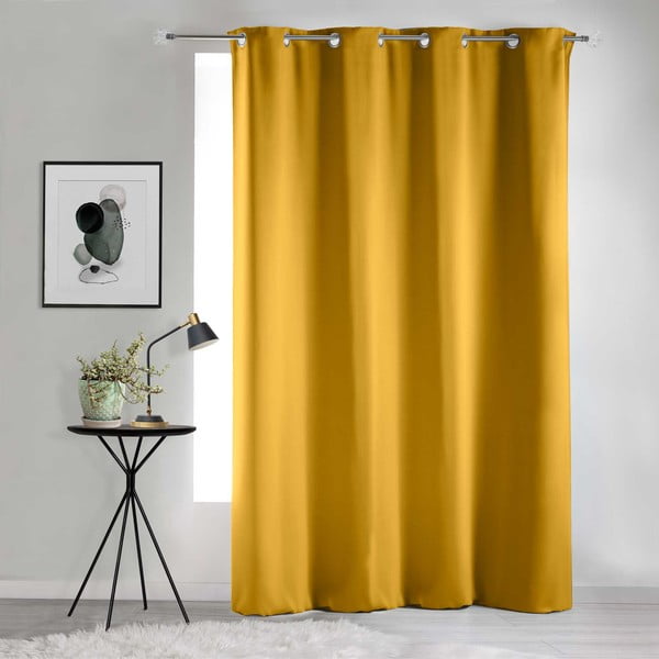 Tenda oscurante gialla 135x280 cm Occult - douceur d'intérieur-image-3