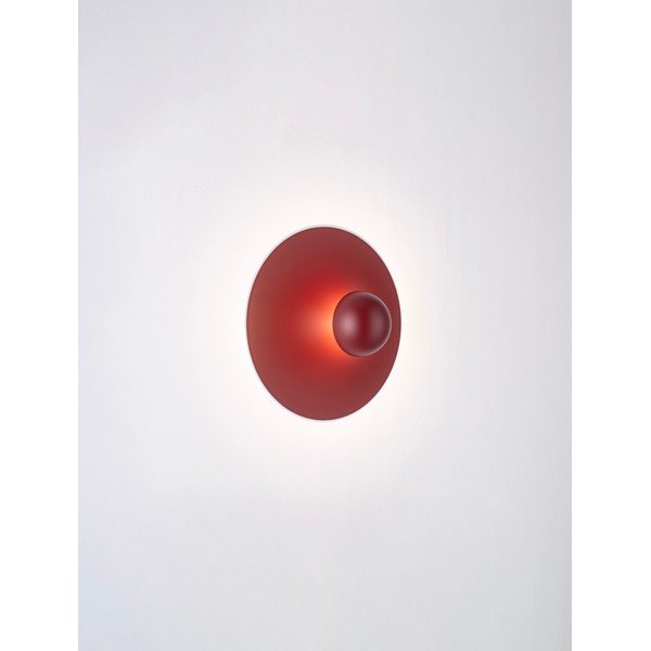 Lampada da parete LED burgundy in alluminio Edem – Nova Luce-image-2