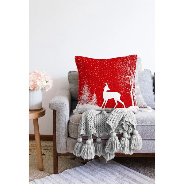 Federa decorativa a tema Natale 43x43 cm – Mila Home-image-2