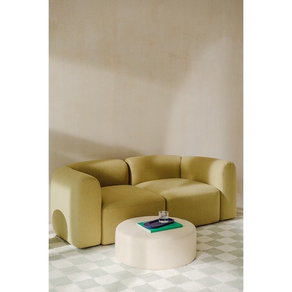 Poggiapiedi beige Folk – noo.ma-image-2