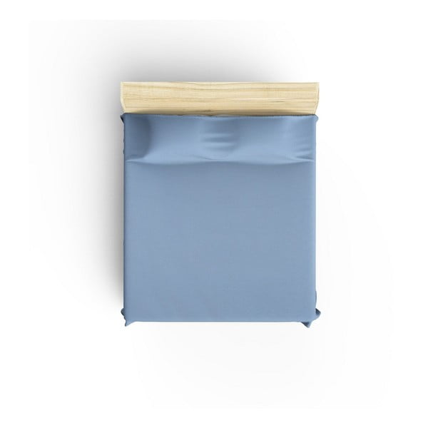 Copriletto in cotone blu per letto matrimoniale 200x240 cm Blue - Mijolnir-image-1