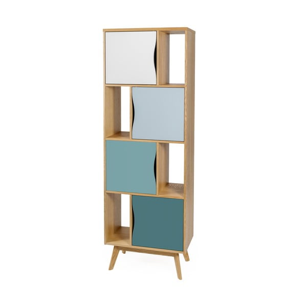 Libreria turchese 65x191 cm Avon - Woodman-image-2