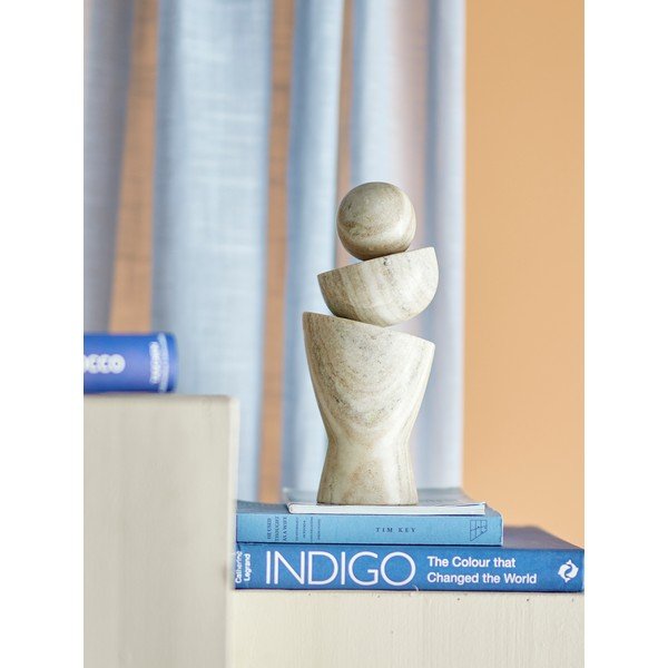 Statuetta in marmo (altezza 24 cm) Lazise - Bloomingville-image-1