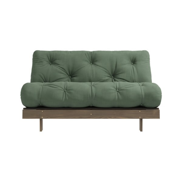 Divano letto verde 140 cm Roots - Karup Design