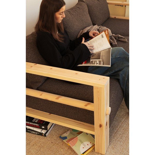 Divano grigio scuro 225 cm Bare – Karup-image-4