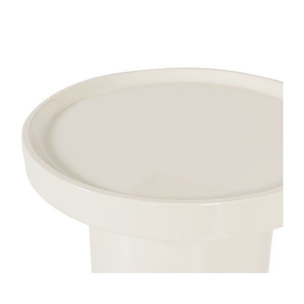 Tavolino rotondo lucido ø 40 cm Veluna – WOOOD-image-3