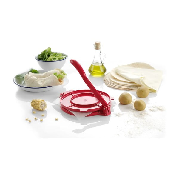 Pressa per tortilla rossa - Hendi-image-4