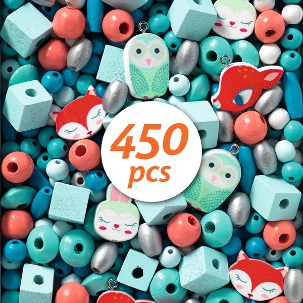 Kit per la creazione di gioielli Animals - Djeco-image-1