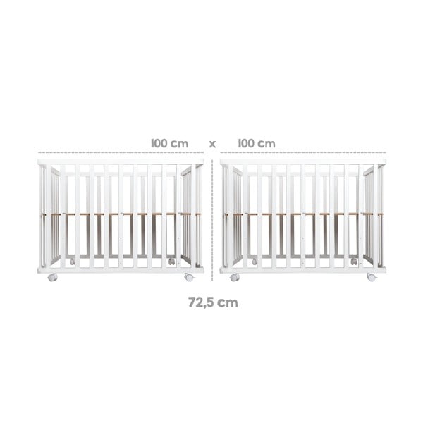 Box bianco 100x100 cm Little stars - Roba-image-3