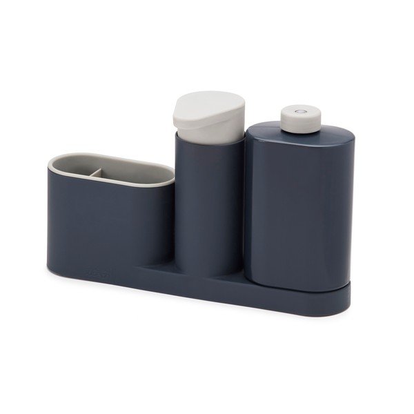 Distributore di detersivo grigio SinkBase Plus - Joseph Joseph