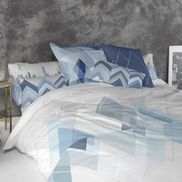 Set di 2 federe in cotone Crystal - Blanc-image-4