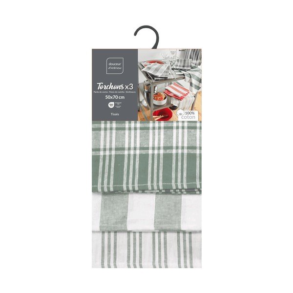 Strofinaccio in cotone 50x70 cm Bayado – douceur d'intérieur-image-2