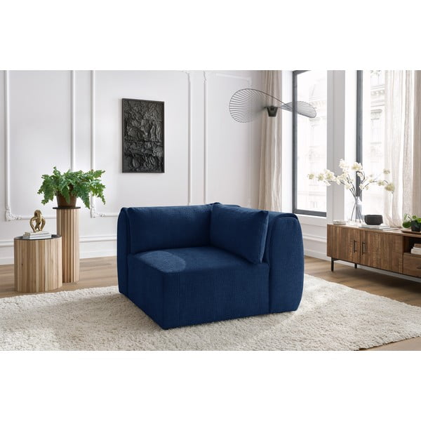 Modulo divano blu scuro Jeanne - Bobochic Paris-image-1