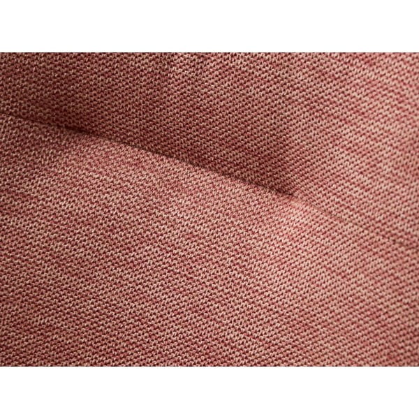 Sedia da pranzo rosa in imbottito con braccioli Roxana – Unique Furniture-image-1