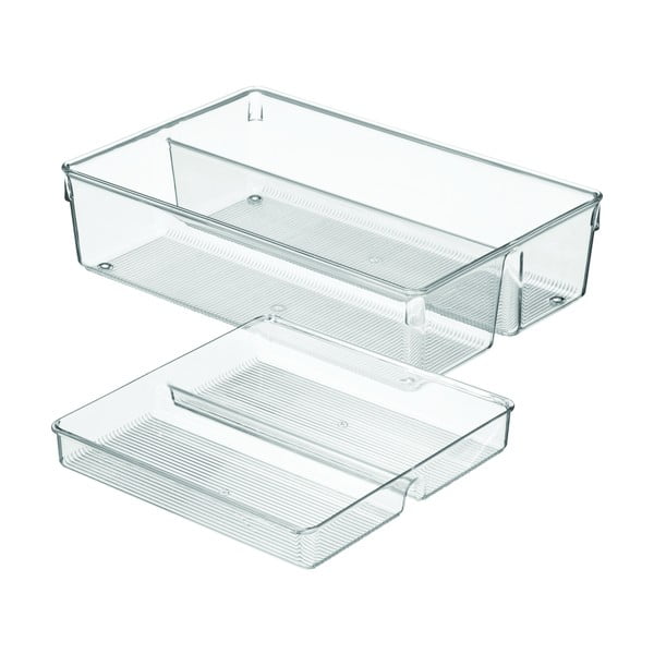 Organizzatore per cassetti da cucina a 2 livelli , 31 x 20 cm Linus - iDesign-image-2