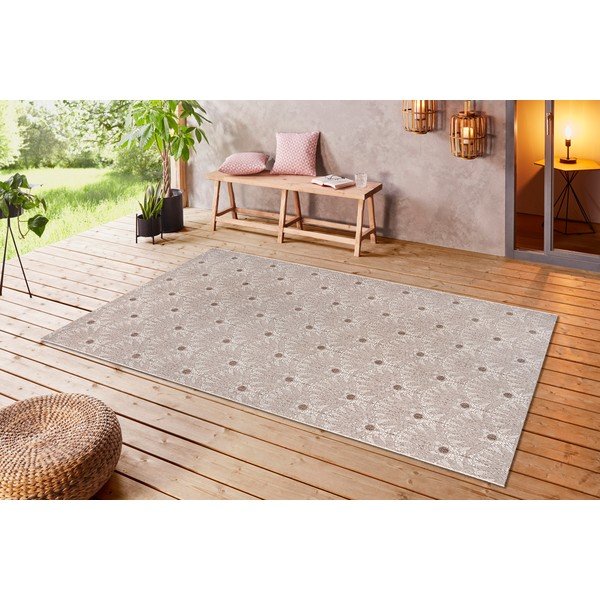 Tappeto da esterno beige Amsterdam, 200 x 290 cm - Ragami-image-1