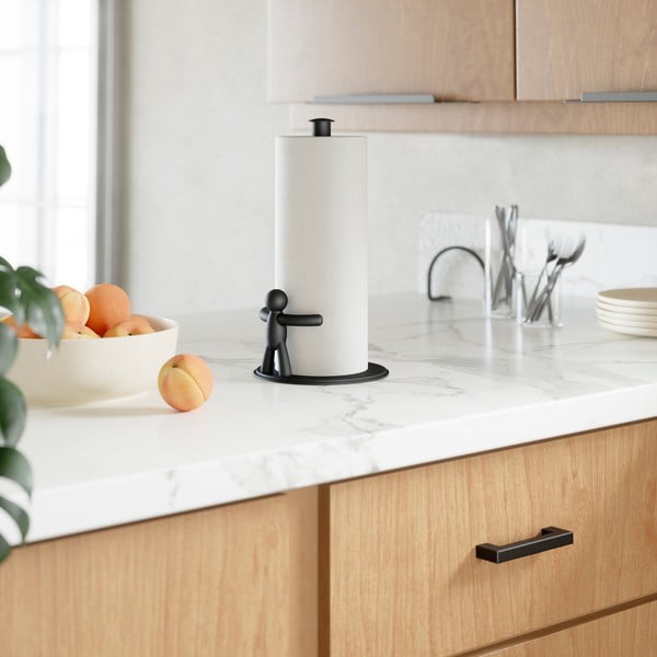 Porta asciugamani da cucina in acciaio ø 19 cm Buddy - Umbra-image-3