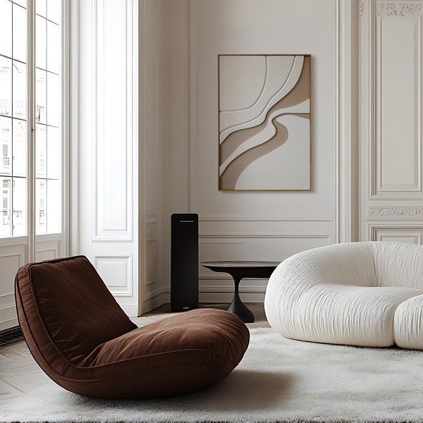 Dipinto stampato con cornice inclusa/fonoassorbente 62x92 cm Static – Styler-image-3