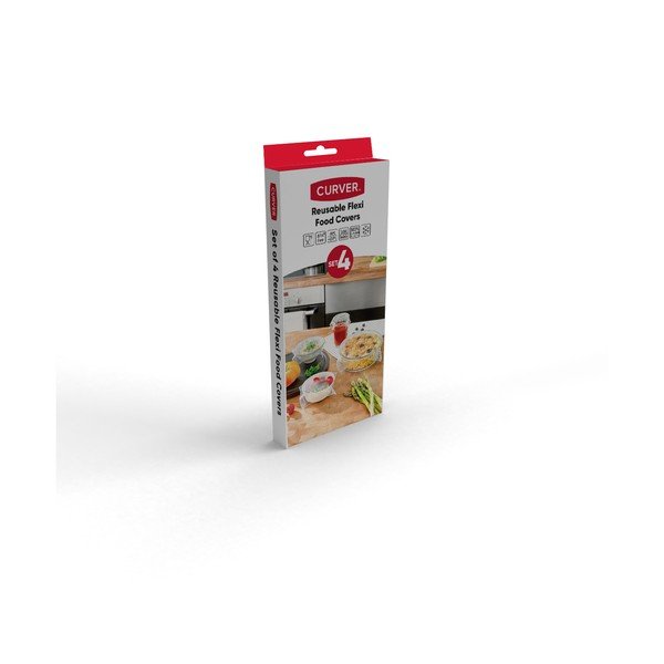 Set di 4 coperchi per barattoli per alimenti - Curver-image-1