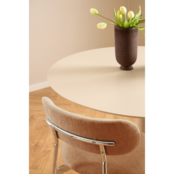 Sedia da pranzo color terracotta Lyric – Actona-image-4