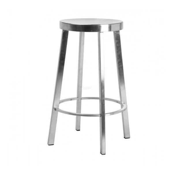 Sgabello da bar in alluminio, altezza 66 cm Deja-vu - Magis