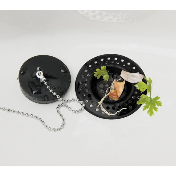 Set di 2 colini in metallo per lavello - Wenko-image-1