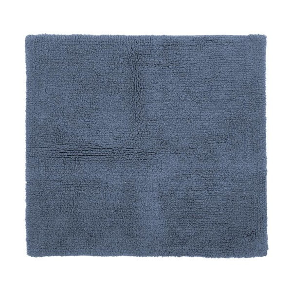 Tappeto da bagno in cotone blu Luca, 60 x 60 cm - Tiseco Home Studio