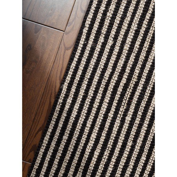 Tappeto in juta nero tessuto a mano 160x230 cm Harvest Ebony - Elle Decoration-image-3