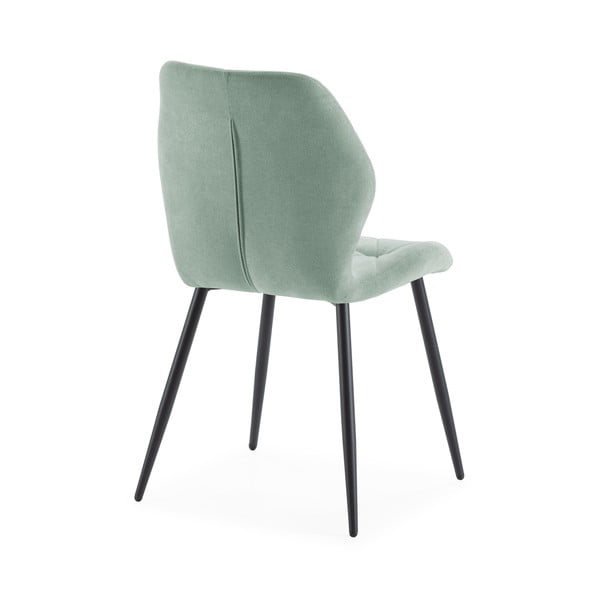 Sedie da pranzo in set da 4 in colore menta Luna - Marckeric-image-4