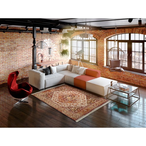 Tappeto arancione , 200 x 290 cm Caucas Multi - Universal-image-1