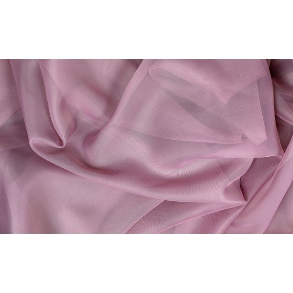 Tenda rosa 140x245 cm Voile - Mendola Fabrics-image-1