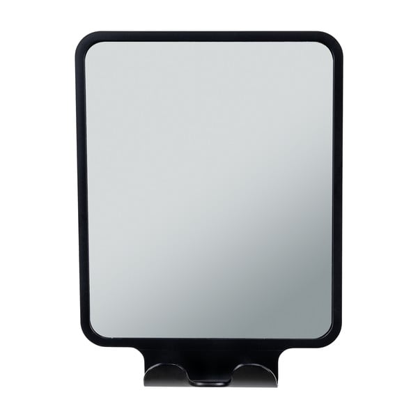 Specchio cosmetico con appendino 14x19,5 cm Quadro Black - Wenko