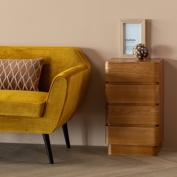 Cassettiera di colore naturale 40x70x34 cm Fejo – WOOOD-image-1